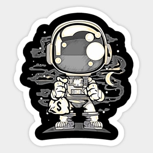 Astronaut Chibi • Funny And Cool Sci-Fi Cartoon Drawing Design Great For Any Occasion And For Everyone Sticker